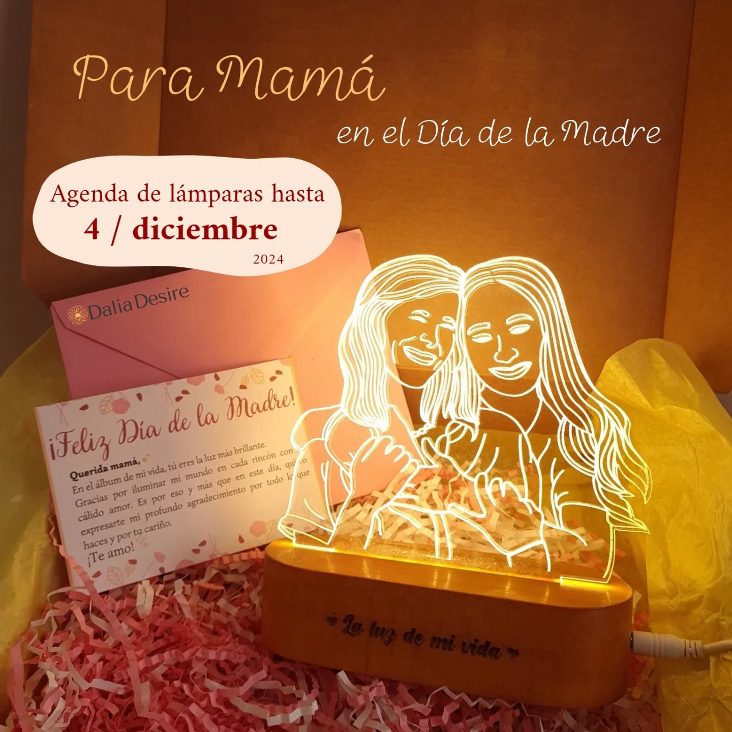 LAMPARA LED PERSONALIZADA | CREALA COMO TU QUIERAS