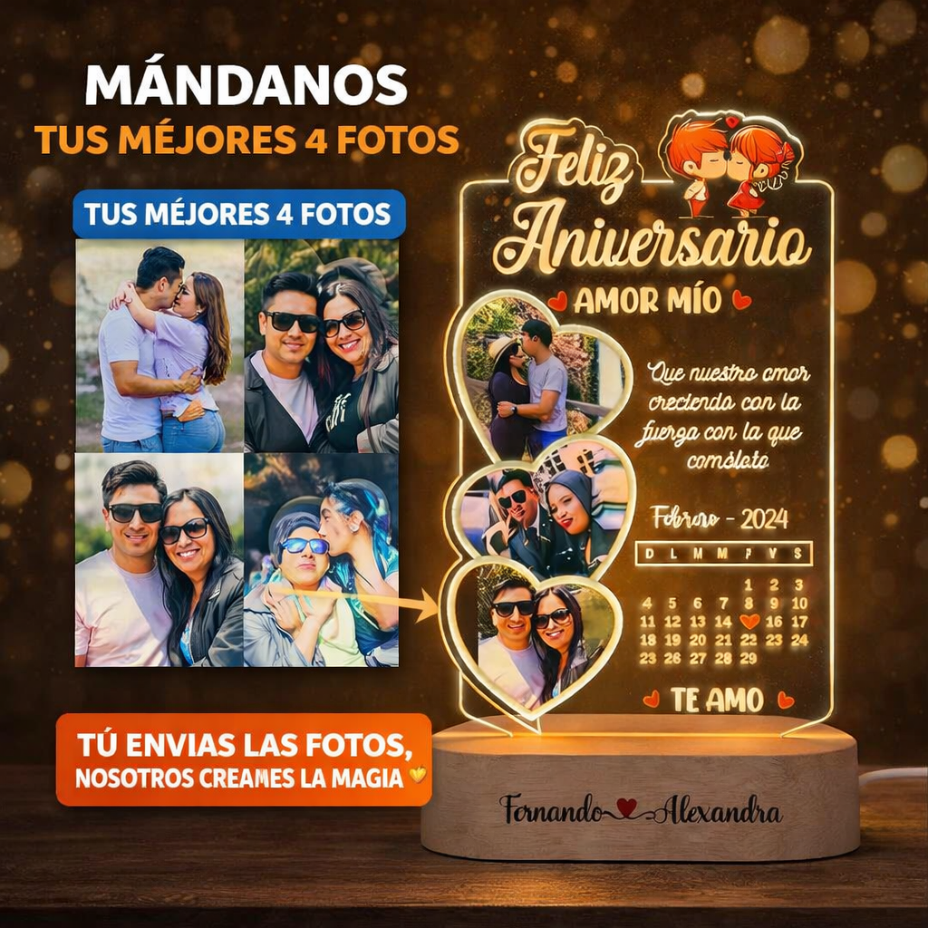 LAMPARA LED PERSONALIZADA | CREALA COMO TU QUIERAS